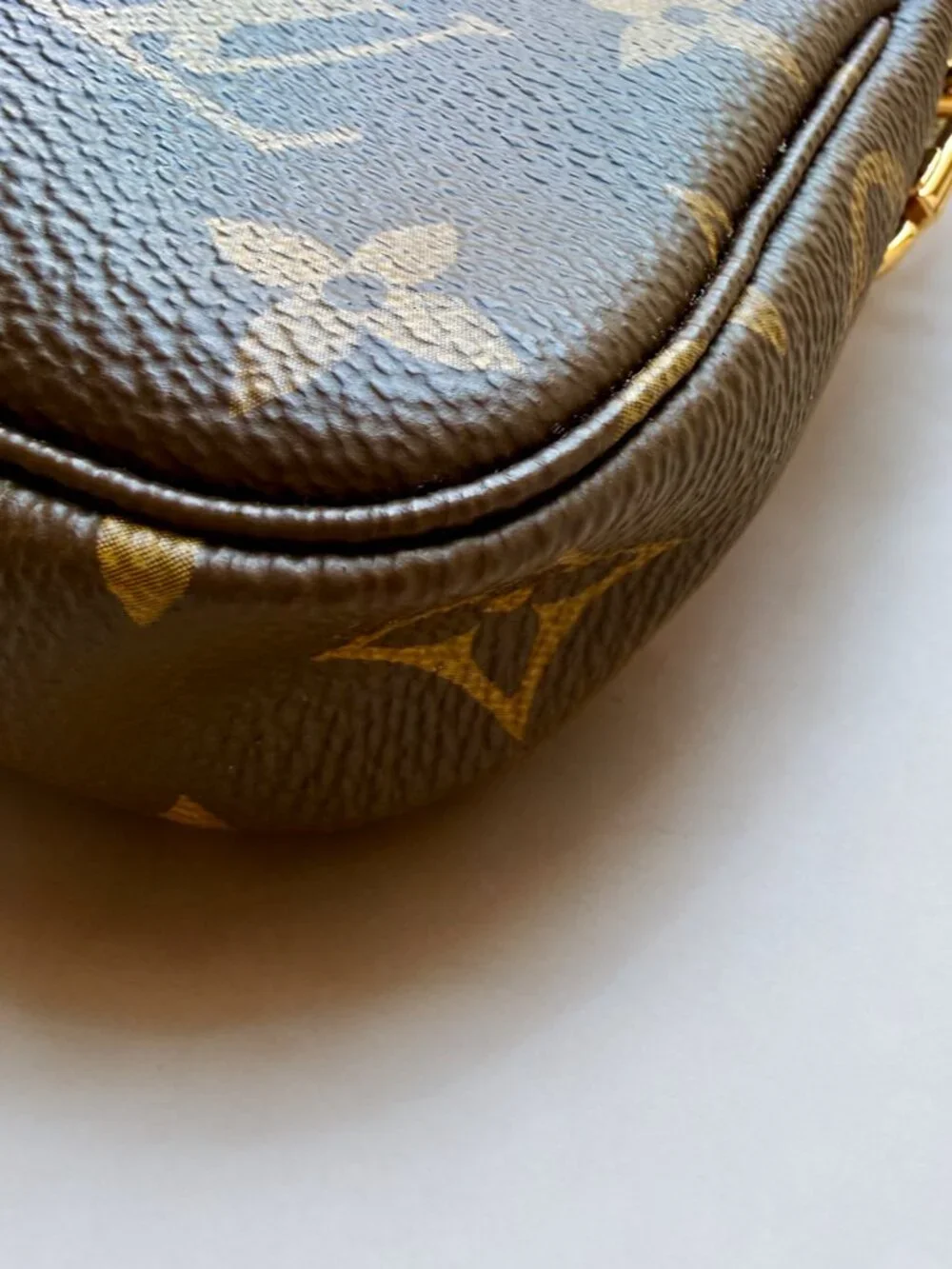 Louis Vuitton Canvas Monogram Mini Pochette Accessoires Bag